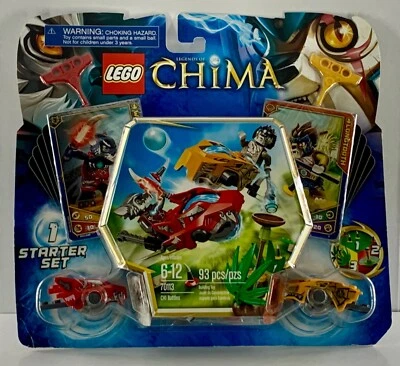LEGO Legends of Chima CHI Battles Speedorz Starter Set 70113 New Longtooth Wakz - Image 1 of 4