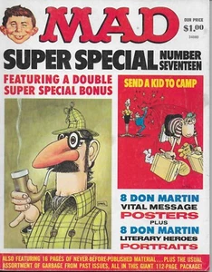 MAD SUPER SPECIAL NUMBER SEVENTEEN 8 Don Martin Posters/8 Portraits 1975 - Picture 1 of 2