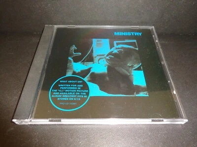 WHAT ABOUT US? by MINISTRY-Rare Collectible PROMOTIONAL CD from movie "A.I."--CD Foto 1 de 4