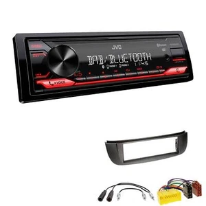 JVC KD-X282DBT Auto Radio Bluetooth DAB+ USB für Nissan Almera Tino 2000-2003 - Bild 1 von 5
