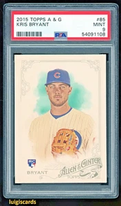 2015 Topps Allen & Ginter Kris Bryant #85 RC PSA 9 MINT Rookie - Picture 1 of 2