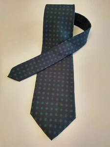 Paul Stuart Polka Dot silk tie - Picture 1 of 2
