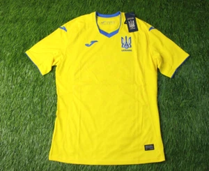 UKRAINE TEAM 2020 2021 FOOTBALL MEN SHIRT JERSEY HOME JOMA ORIGINAL SIZE M NEW - Picture 1 of 13