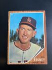1962 Topps Baseball Bill Rigney California Angels High Number SP Card #549