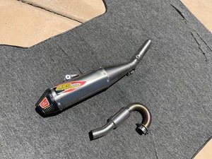 Pro Circuit T-6 Exhaust Kawasaki KX250F FIT 2021 -2024 muffler header titanium - Foto 1 di 17