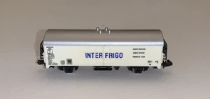 Furgoneta de ferry aislada Wrenn by Lima (466) "Interfrigo" del ferrocarril suizo - Imagen 1 de 2