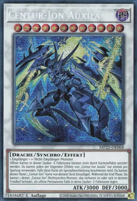 YuGiOh Centur-Ion Auxila MP25-DE068 Secret Rare Deutsch Neu 1st - Bild 1 von 2