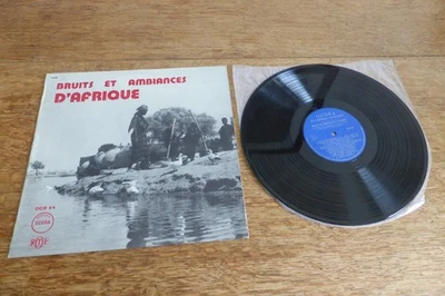 Bruits Et Ambiances D'Afrique French 1st Ocora OCR 64 African Field Recording LP - Image 1 of 4