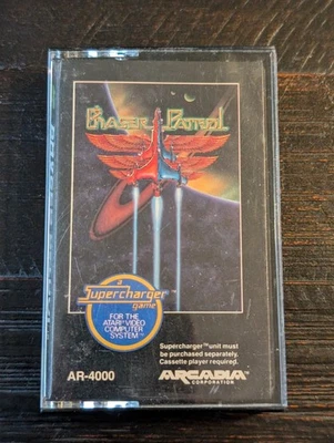Phaser Patrol (Atari 2600, 1982) Supercharger  Cassette - Great Condition - Image 1 of 4