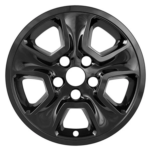 For Jeep Grand Cherokee 14 CCI 17" 5-Spoke Gloss Black Impostor Wheel Skins - Image 1 of 1