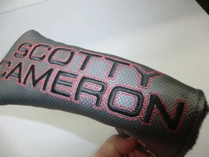 SCOTTY CAMERON    Gray X Red Black Pin TYPE New - Picture 1 of 4