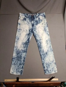 Jordan Craig Jeans Herren Größe 38x33 Blau Acid Wash Denim - Bild 1 von 13