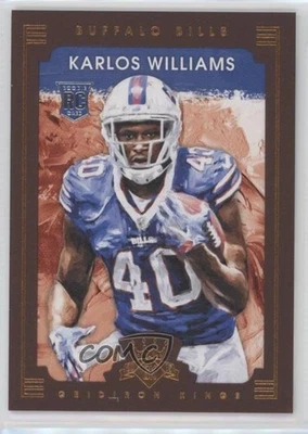2015 Panini Gridiron Kings Rookies Karlos Williams #141 Rookie RC - Image 1 of 2
