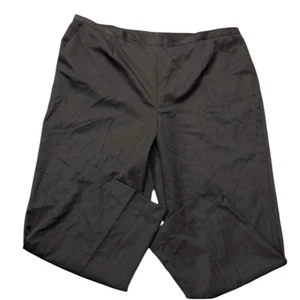 Pantalone nero Alfred Dunner elastico in vita taglia 24W - Foto 1 di 5