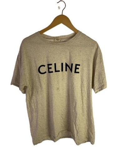 CELINE Cotone T shirt T shirt sciolta M Cotone Grigio 2X681657Y