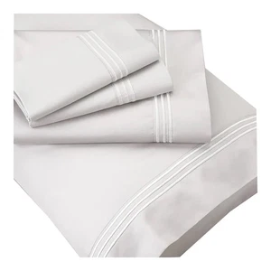 Neu Purecare Premium 100 % Supima Baumwolle Laken Set weiß in Größe Twin XL - Bild 1 von 1