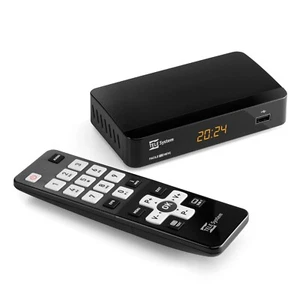 TELE System Decoder Digitale Terrestre HD DVB-T2 USB HDMI Scart - Foto 1 di 1