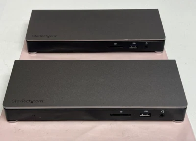 2x Startech Docking Station TB3DOCK2DPPD Thunderbolt 3 Dock Replacement Only - Image 1 of 4