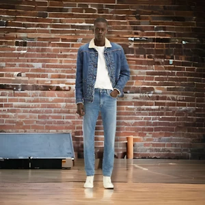 Made & Crafted by Levi's 502 Taper Ludlow Selvedge Jeans 28x34 nwt - Picture 1 of 3