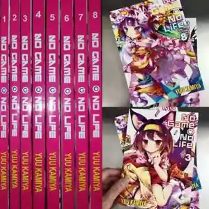 No Game No Life Light Novel Full Set Volume 1-12 by Yuu Kamiya English Version - Picture 1 of 19