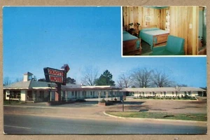 CARTOLINA RICORDO BANBERG, SOUTH CAROLINA, Ziggy's Motel & Famous Restaurant - Foto 1 di 2