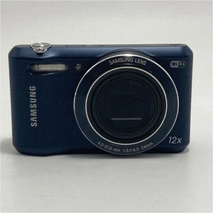 Samsung WB35F Digital Camera 16.2 MP 12x with Accessories Built-in Wi-Fi Blue - Picture 1 of 4
