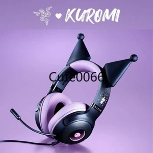 Razer x Sanrio Kuromi Kraken V3 X Wired Headset Headphone Limited Edition - Picture 1 of 7