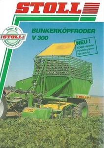 Farm Brochure - Stoll - V 300 - Sugar Beet Harvester - GERMAN language (F9055) - Picture 1 of 1