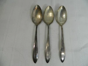 Vintage Community Plate Silverware Table Spoons Lot of 3 - Picture 1 of 7