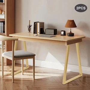 28inch Pair Trapezoid Metal Gold Table Legs Furniture Legs Office Table Legs NEW - Picture 1 of 20