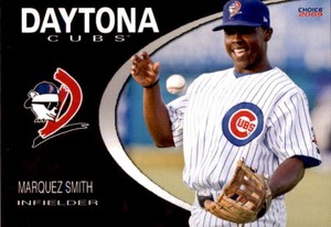2009 Daytona Cubs Choice #21 Marquez Smith Panama City Florida FL Baseball Card