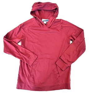White Sierra Insect Shield Rust Red Hoodie Youth Large outdoors Camping Hiking - Picture 1 of 9