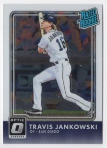 2016 Donruss Optic RATED ROOKIE Travis Jankowski San Diego Padres #57 - Picture 1 of 2