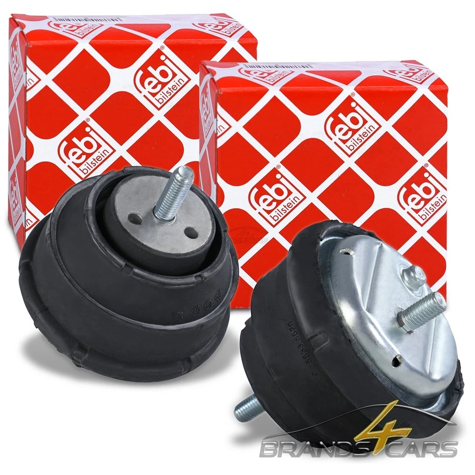 2x FEBI MOTORLAGER VORNE FÜR BMW 3-ER E36 E46 320 323 325 328 330 Z4 E85 2.2-3.0 - Bild 1 von 4