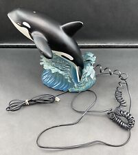 VTG Shamu Sea World Killer Whale Orca Phone Landline Telephone Touchtone Works!!