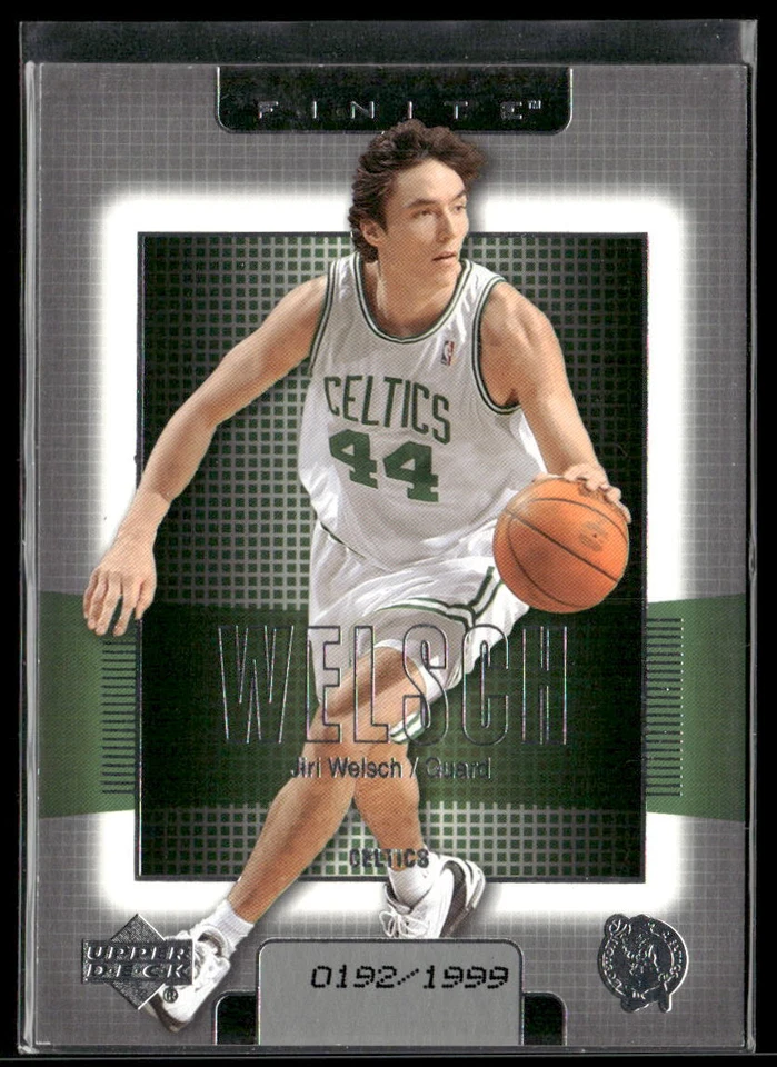 2003-04 Upper Deck Finite #12 Jiri Welsch #/1999 - Image 1 of 2