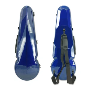 Viola Case 16 inch Adjustable for15-16.5 inches Carbon Fiber Hard Viola Case - Picture 1 of 7