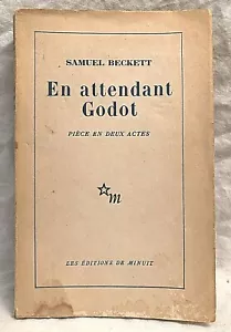 Samuel Beckett - En attendant Godot - Les Editions De Minuit 1952, Early Edition - Imagen 1 de 8