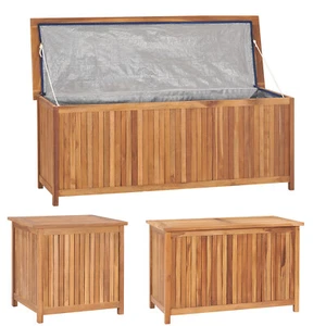 Aufbewahrungsbox Auflagenbox Kissenbox Gartenbox Massivholz Gartentruhe Truhe DE - Bild 1 von 38