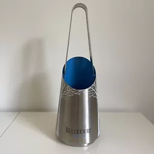Belvedere Vodka Stainless Steel Bottle Chiller Ice Bucket and Tongs - Bild 1 von 11