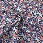 Navy Boysenberry Floral Interior Light Home Furnishing Durable Curtains Fabric