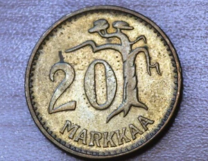 1954 Finland 20 Markkaa - Picture 1 of 2