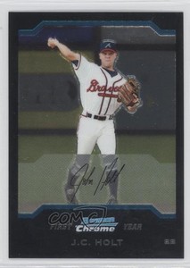 2004 Bowman Draft Chrome JC Holt #BDP100