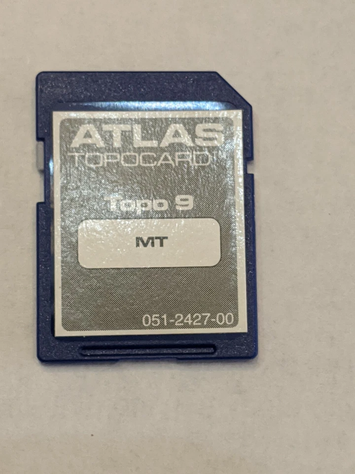 Montana MT ATLAS Topocard 9 MMC Sd Card - Image 1 of 2