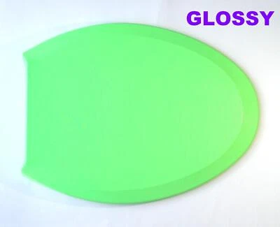 Glossy Fabric Lid Decor Cover toilet SEAT Models Round & Elongated HandMade USA - Image 1 of 4