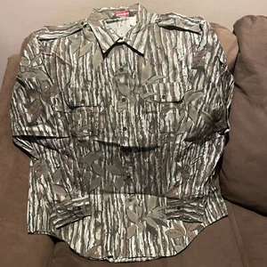 NOS Vintage Realtree Shirt Mens XXL Camouflage Woodland Charles Daly Hunting - Picture 1 of 17
