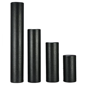 Extra Firm Foam Roller High Density Yoga Muscle Back Pain Trigger Massage Black - Picture 1 of 10