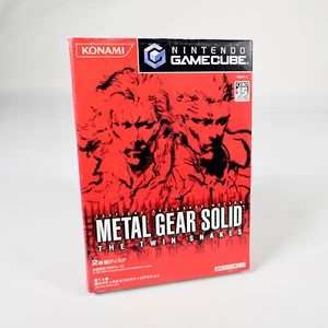 METAL GEAR SOLID The Twin Snakes Nintendo Gamecube GC Reg Jap Japan - Imagen 1 de 8