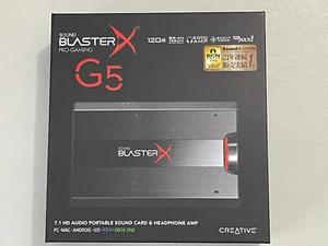Creative Sound BlasterX G5 Pro Gaming HD Headphone Amplifier External Audio Card - Picture 1 of 11