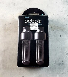 Bobble Ersatzfilter 2 Stück schwarz NEU - Bild 1 von 6